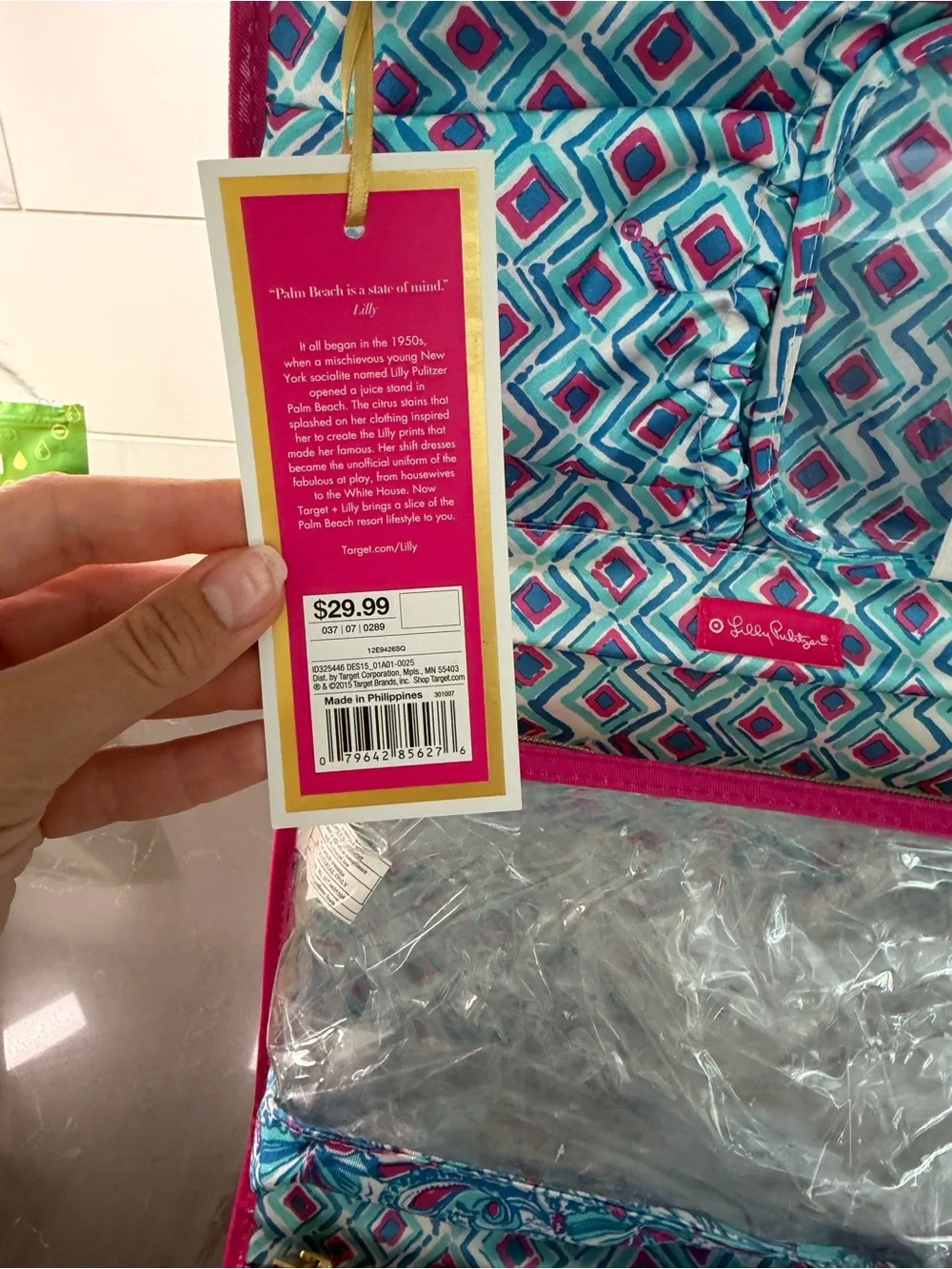 *Limited Edition*Lilly Pulitzer X Target Hanging Travel Organizer